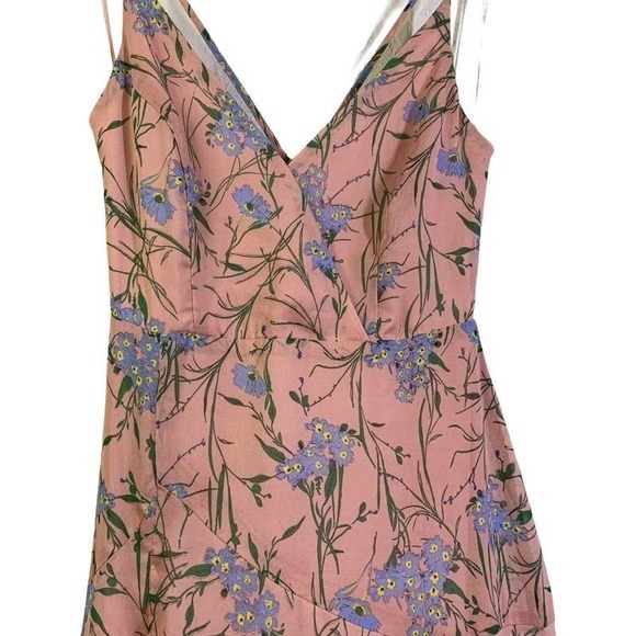 ASTR Pink & Blue Floral Pandora Maxi Dress‎ - Picture 3 of 15